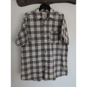 Red Head Brand Co. Plaid Flannel Shirt Long Sleeve Button Up Size L Men's